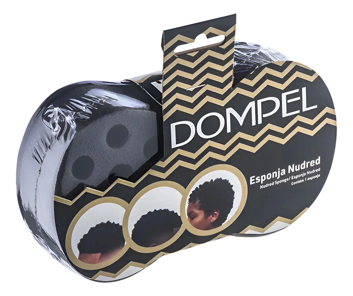 Esponja Nudred Dompel Para Cabello Afro Negro