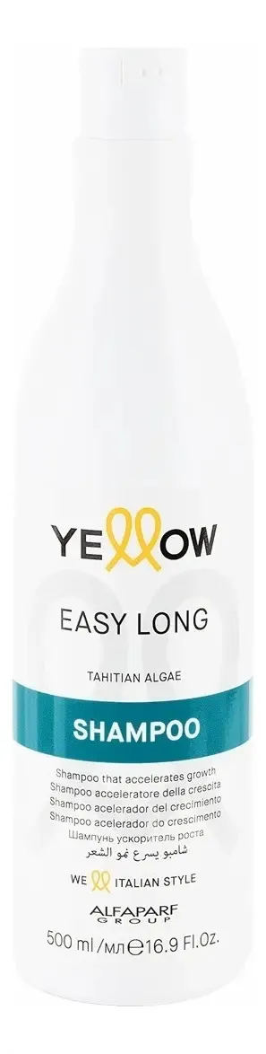 Shampoo Acelerador De Crecimiento De Cabello Yellow 500 Ml 1