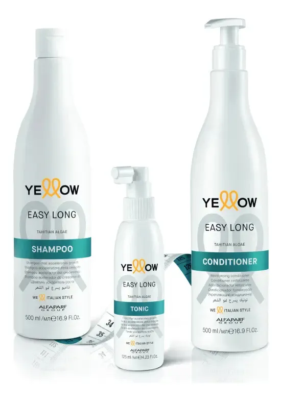 Kit Easy Long Shampoo, Acondicionador Y Tónico Alfaparf