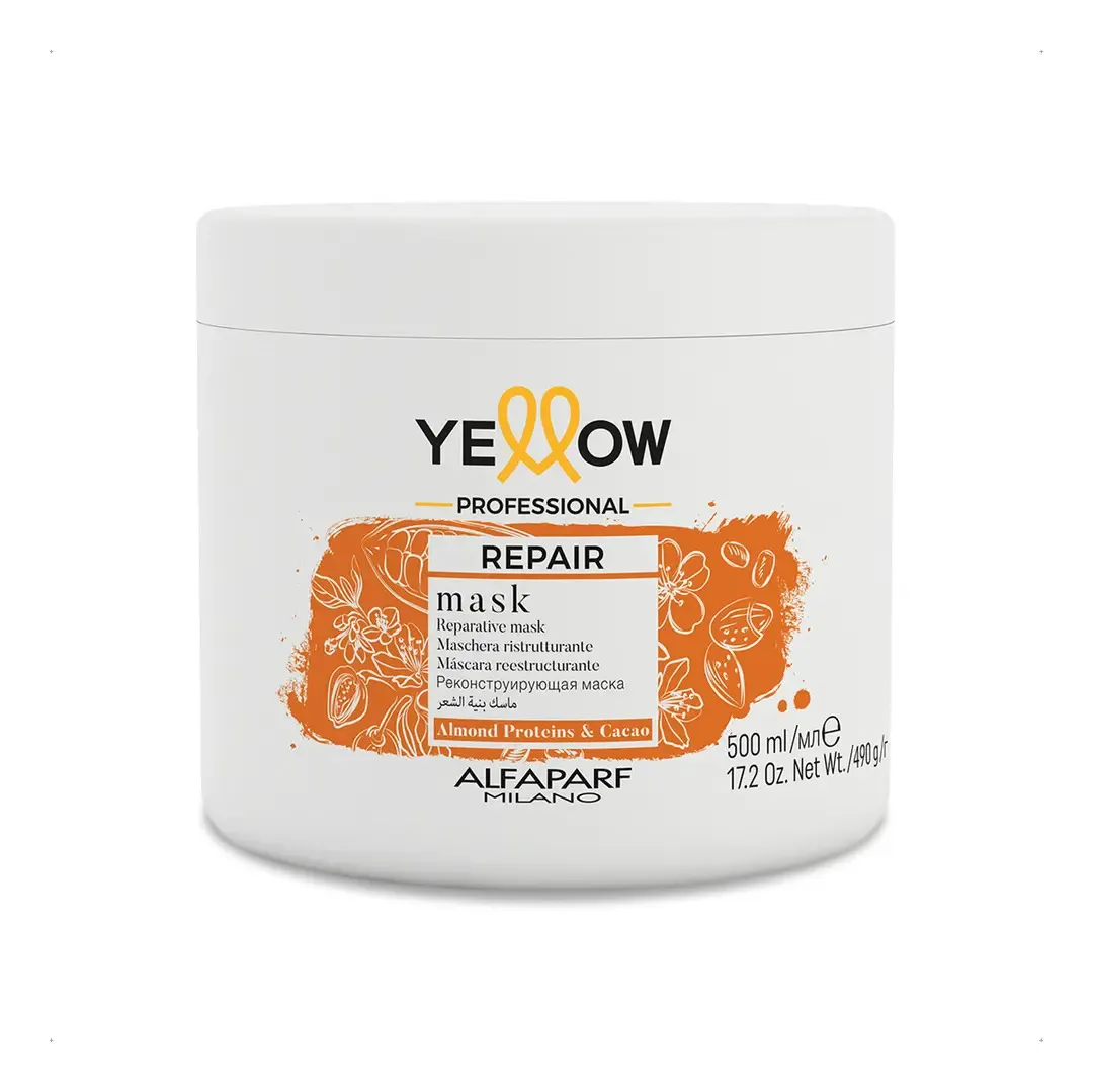 Máscara Repair Yellow Alfaparf Reparación 500ml 1