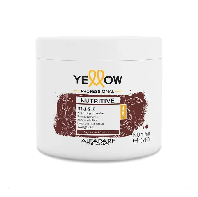 Nutritive Mascara Para Cabellos Secos Yellow Alfaparf 500ml 1