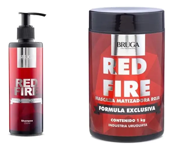 Kit Matizador De Rojos  Red Fire Bruga
