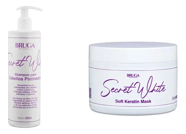 Kit Shampoo 500cc Y Mascara 300gr Para Platinados Perfectos! 1