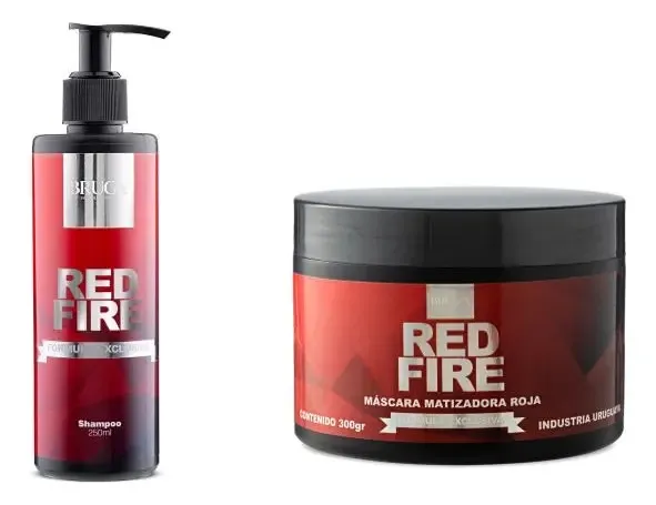Kit Red Fire Para Matizar Rojos Bruga 1