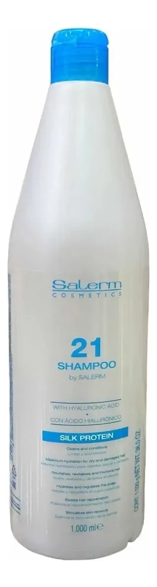 Salerm 21 Shampoo Para Cabello Seco Y Desnutrido 1000ml 1