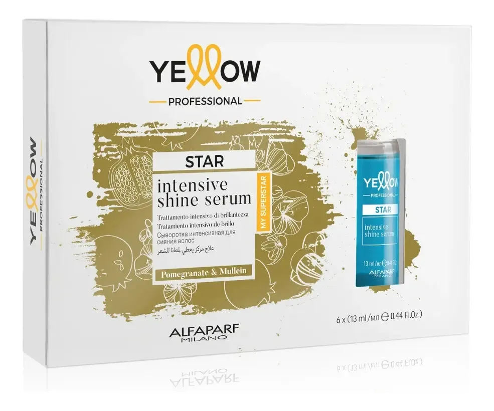 Yellow Star Ampolla Intensive Shine Serum 6x13ml