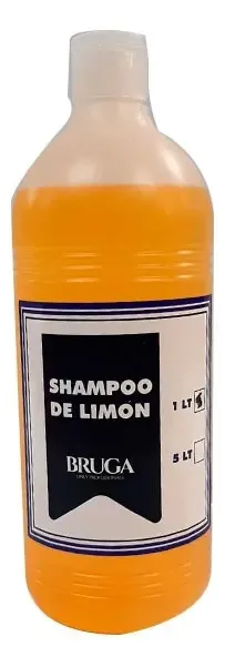 Shampoo De Limón Bruga Para Cabellos Grasos 1000ml
