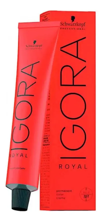 Igora Royal 9-7 Rubio Extra Claro Cobrizo Coloración Schwarzkopf