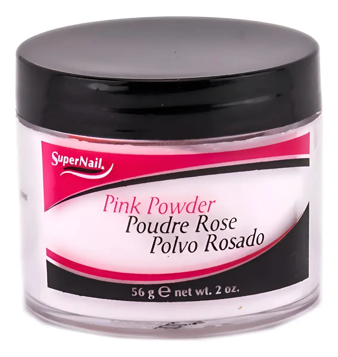 Polvo Acrílico Rosado Para Uñas Supernail 56gr Rosa