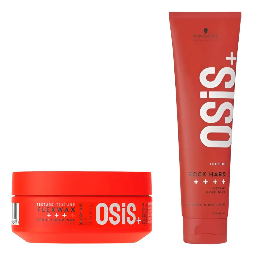 Kit Schwarzkopf Osis+ Rock Hard Y Flexwax 1