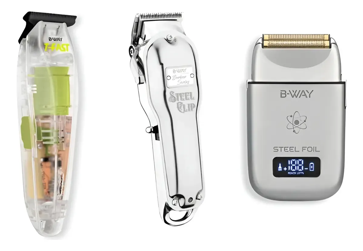 Kit Bway Barbero Steel Clip, T-fast Y Steel Foil Kit