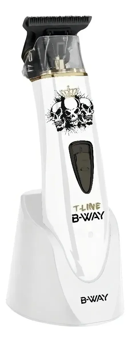 B-way Patillera T-line Trimmer Inalámbrica Barbería Prof Color Blanco