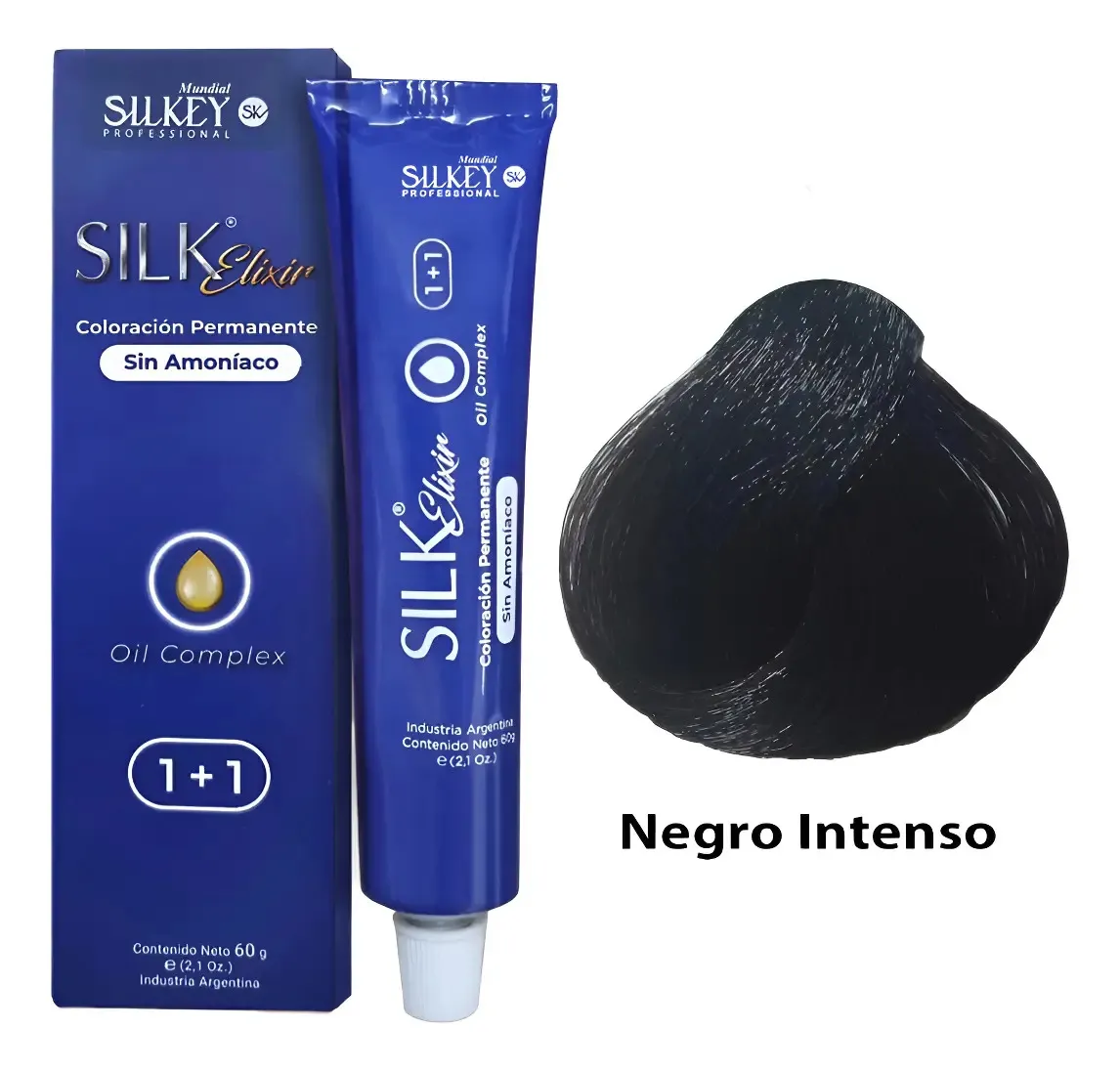 Tinta Permanente Silkey Silk Elixir 60g Sin Amoníaco