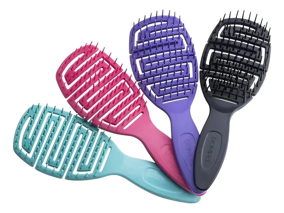 Cepillo Para Desenredar Anti Frizz Dompel Maya Profesional
