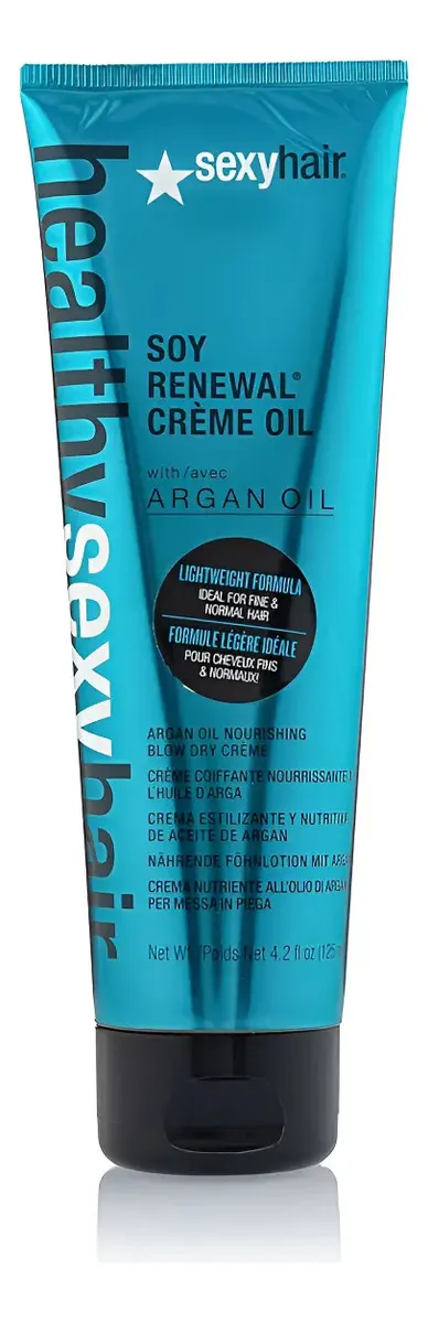 Crema Nutricion Sexy Hair Soy Renewal Creme Oil 125ml 1