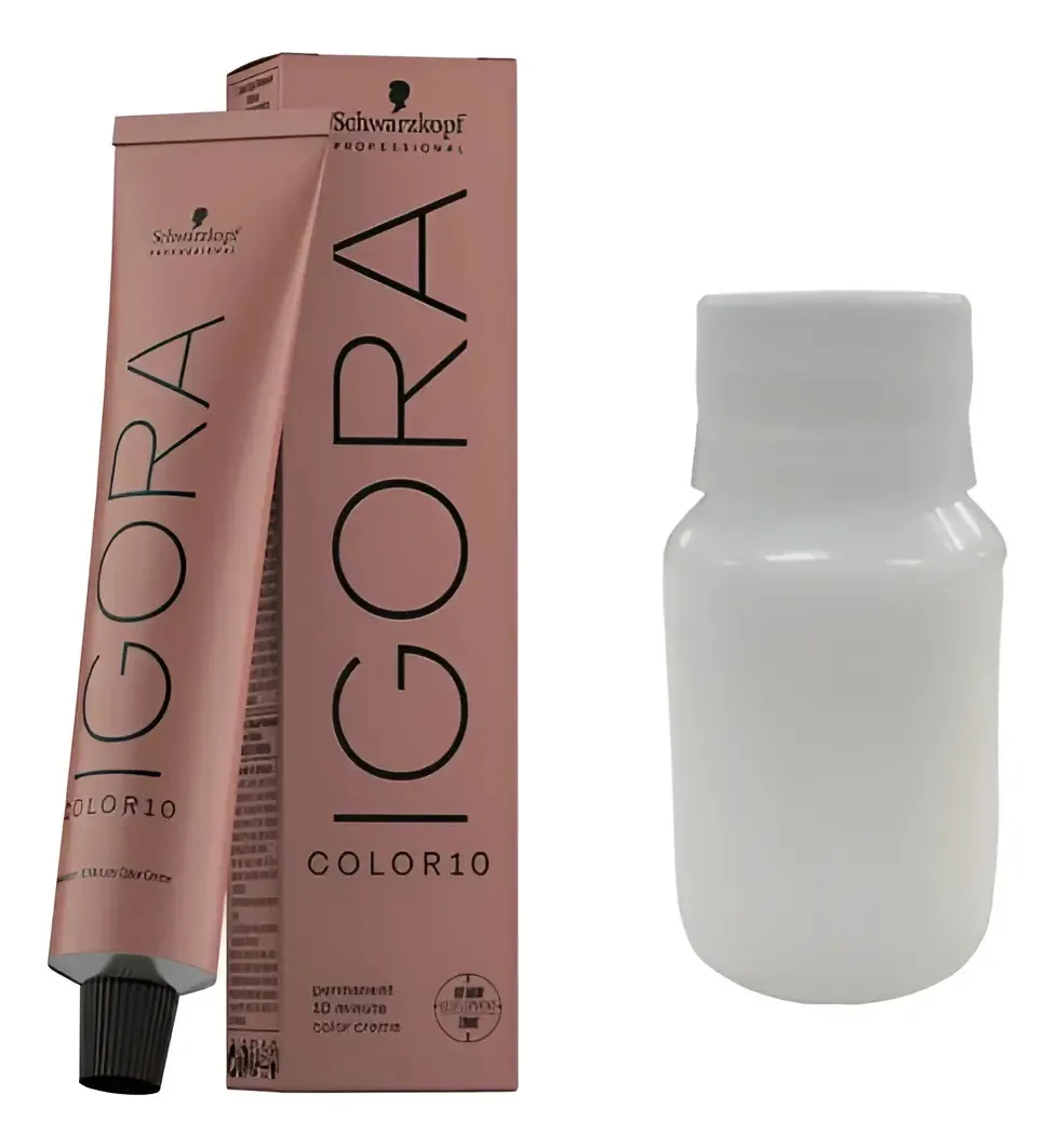 Tinta Igora Color 10 Con Oxidante 60ml Profesional 1