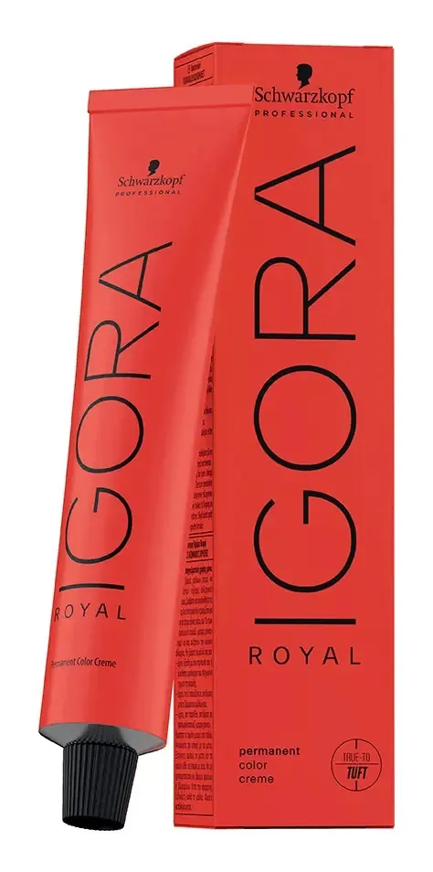 Tinte Para Cabello En Crema Igora Royal Profesional 60g 4-13 Castaño Medio Ceniza Mate 1