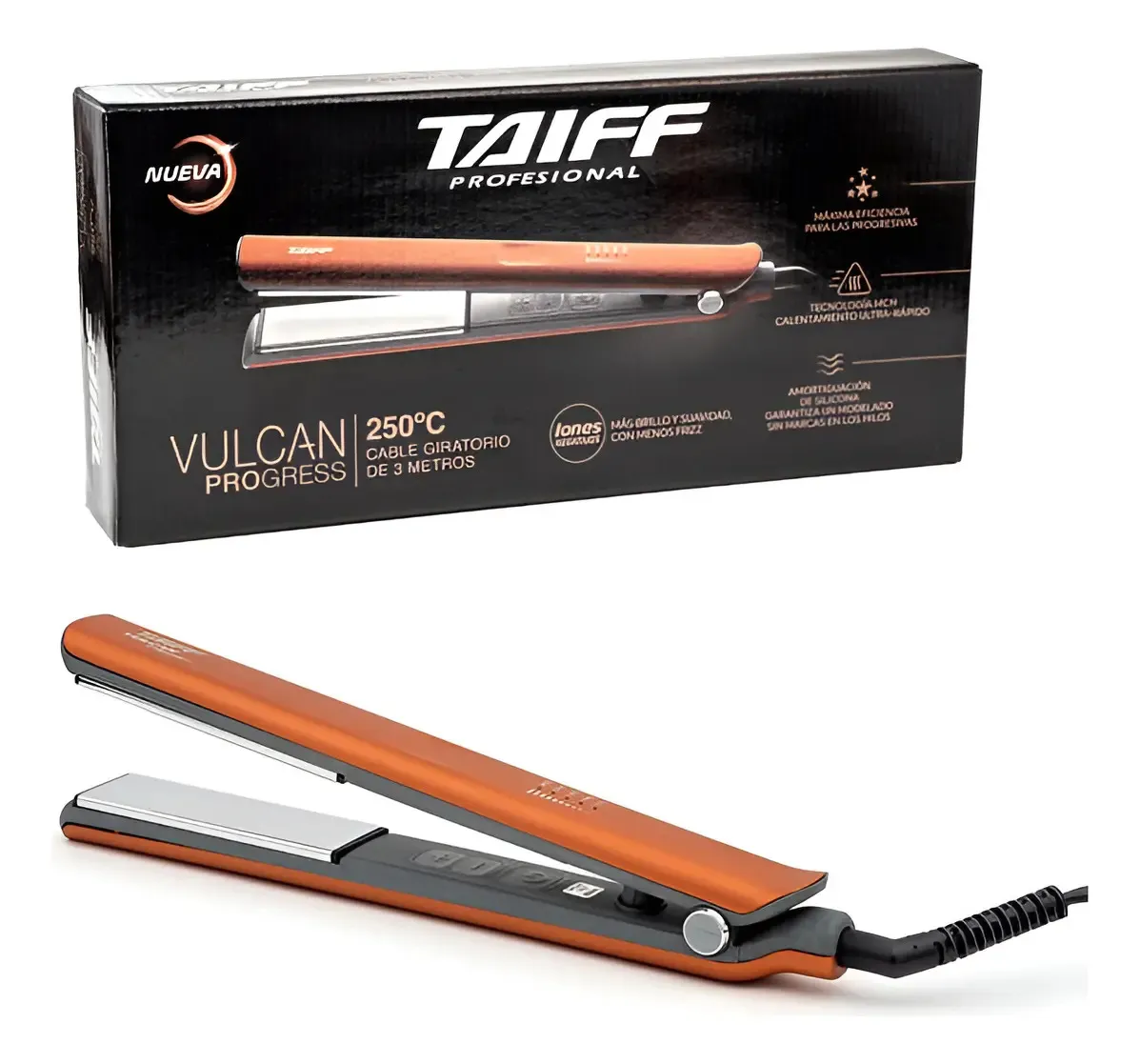 Plancha Taiff Vulcan Progress 250° 1