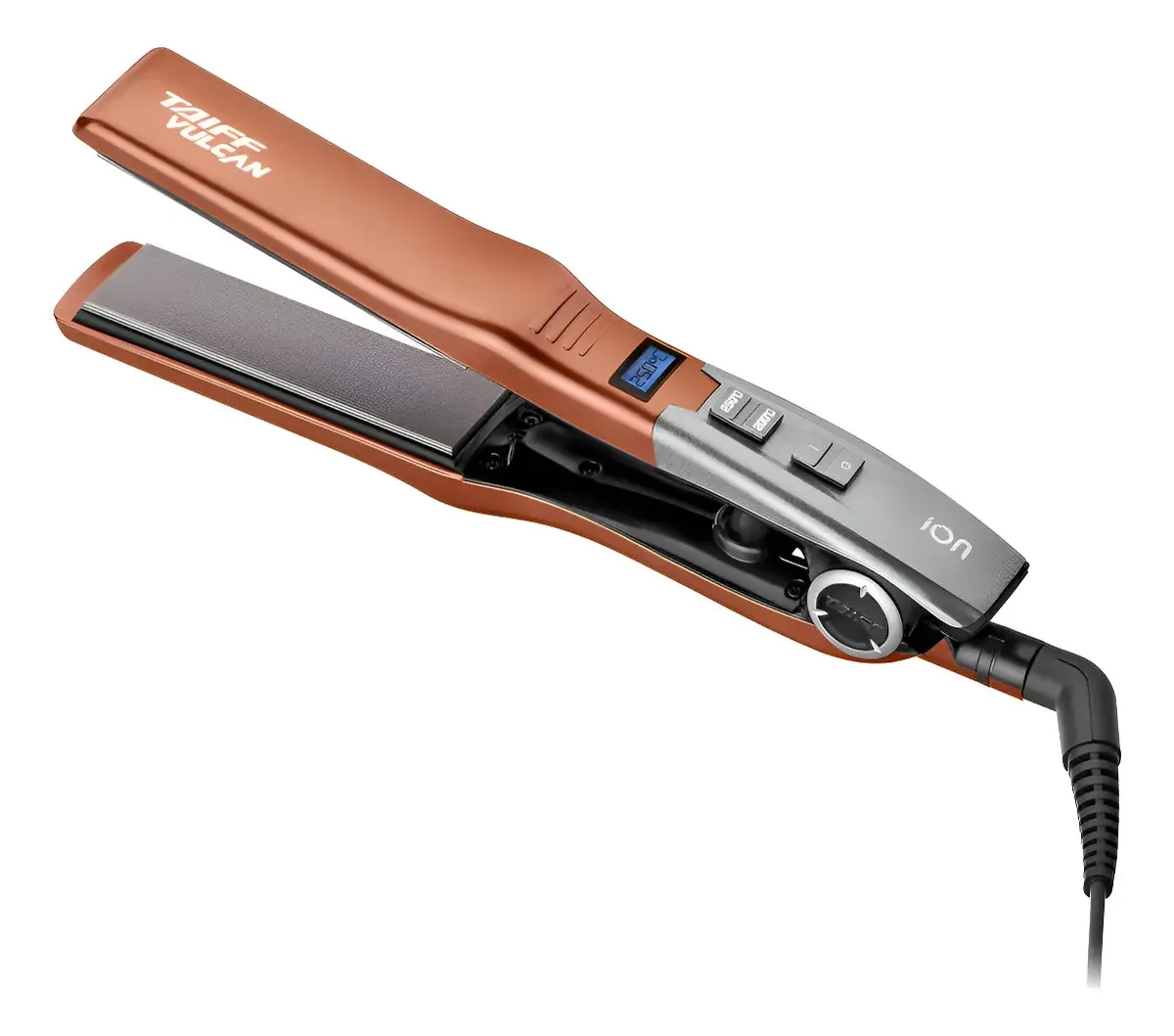 Planchita De Pelo Taiff Vulcan Profesional Naranja