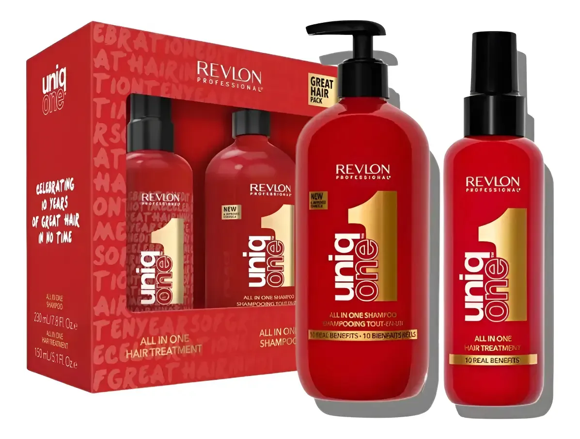 Kit Revlon Uniq One Shampoo 230ml + Tratamiento 150ml 1