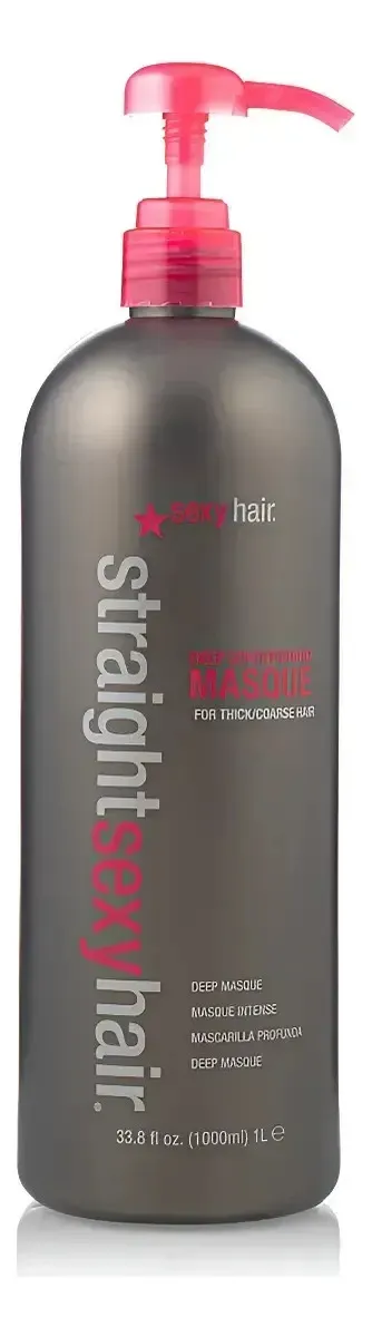 Máscara Nutritiva Y Alisante Straight Sexy Hair 1000ml 1