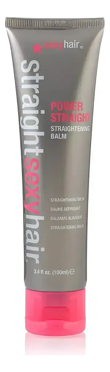 Bálsamo Alisador Straight Sexy Hair 100ml Anti-frizz