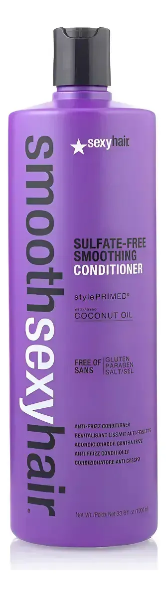 Acondicionador Anti-frizz Sulfate Free Smooth Sexy Hair 1l 1