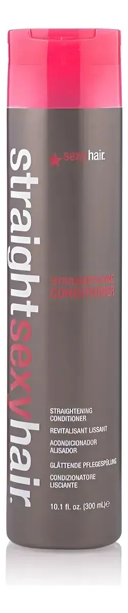 Acondicionador Suavizante Alisador Straight Sexy Hair 300ml 1