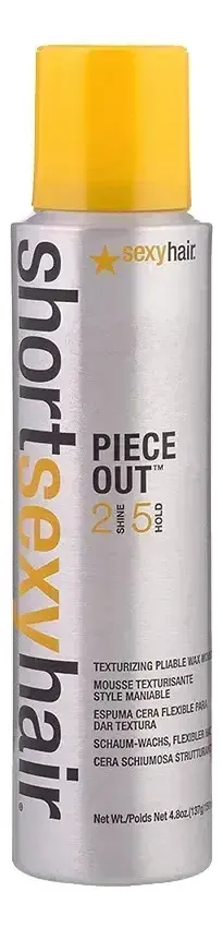 Cera En Espuma Texturizante Short Sexy Hair Piece Out 150ml 1