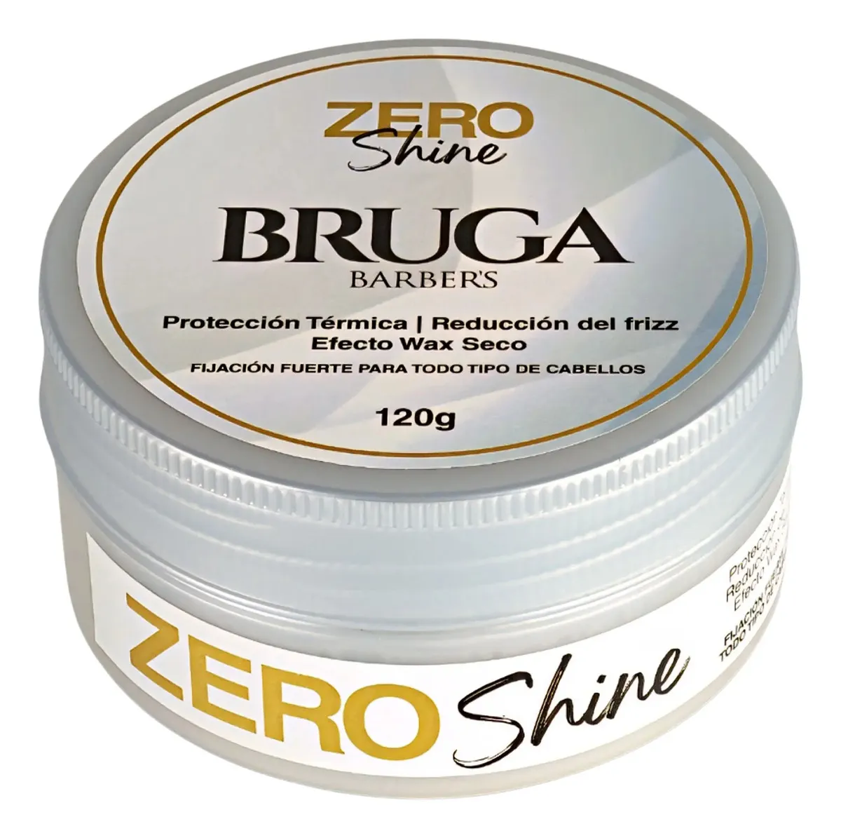 Pomada Ultra Mate Bruga Barber's Zero Shine 120g