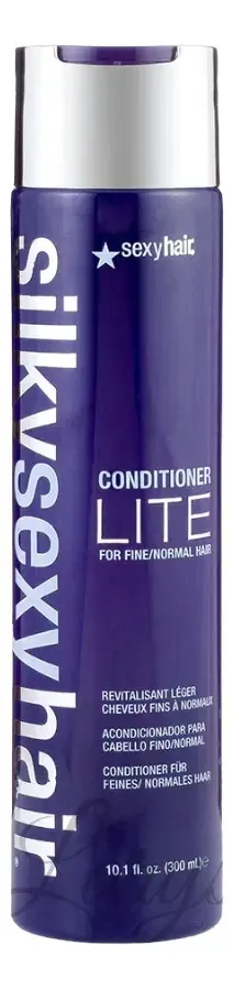 Acondicionador Para Cabello Fino Silky Sexy Hair Lite 300 Ml