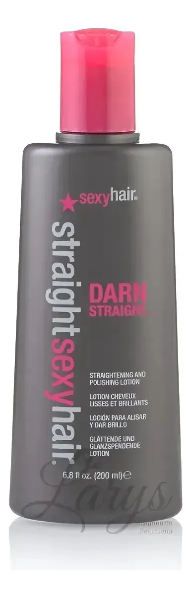 Loción Alisadora Y De Brillo Straight Sexy Hair 200 Ml