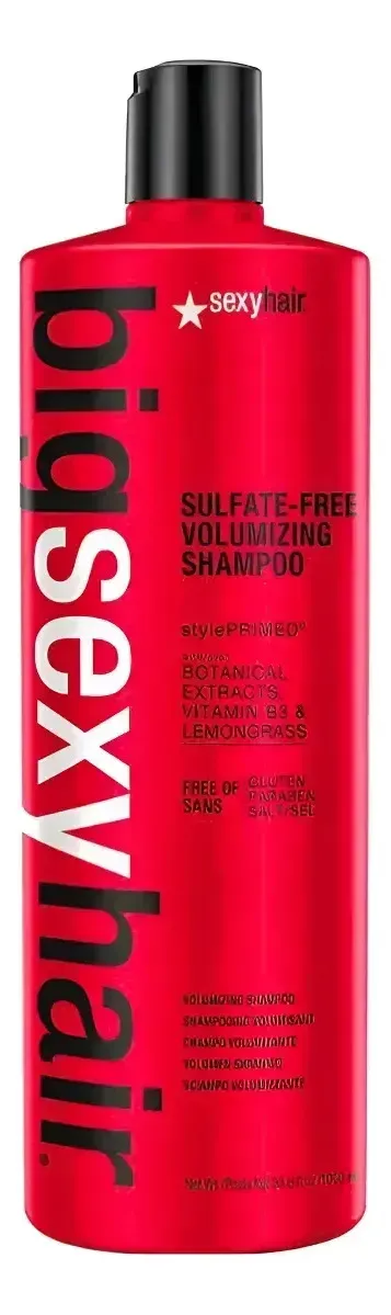 Shampoo Para Volumen Big Sexy Hair Sulfate Free 1000ml
