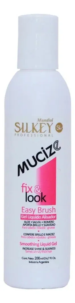 Gel Liquido Alisador Silkey Mucize Easy Brush Fix Look 200ml 1