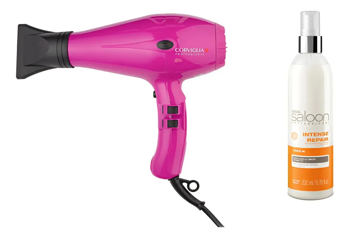 Secador Corviglia Profesional + Obsequio Leave-in Issue Fucsia