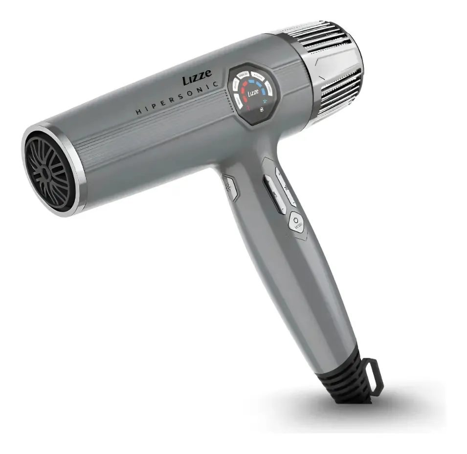 Secador Profesional Lizze Hipersonic 2600w Gris 1