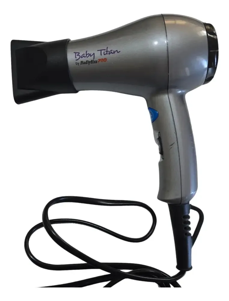 Secador De Pelo Babyliss Pro Baby Titan Tourmaline Plus Gris 1