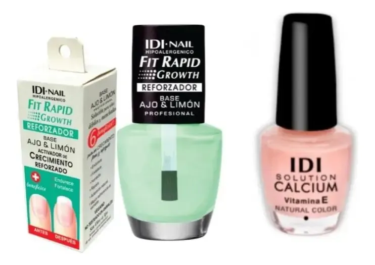 Kit Idi Reforzador Mas Esmalte De Calcio Con Color  Nude